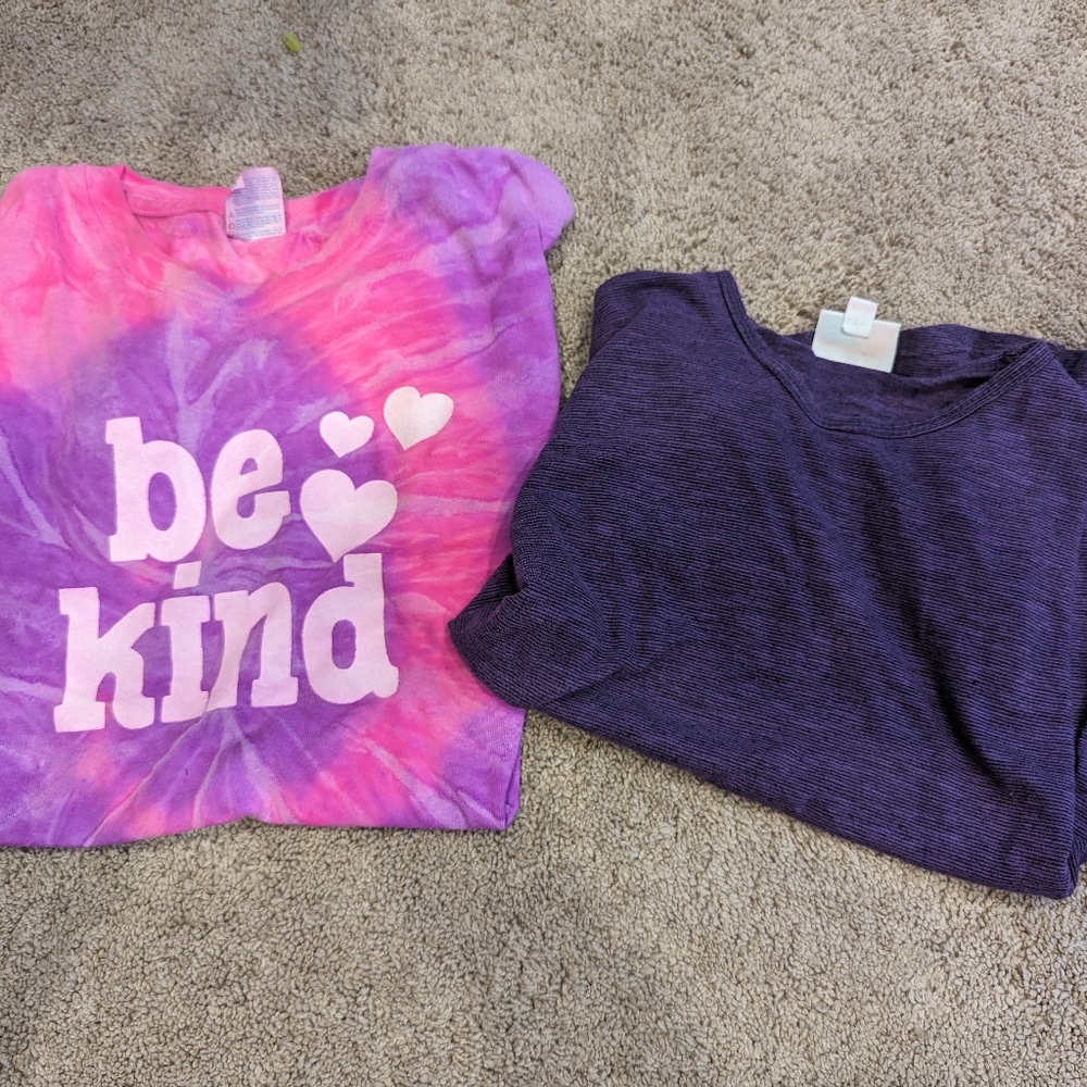 2 Girls Size 6-6X T-shirts Lularoe Sunshine Sisters